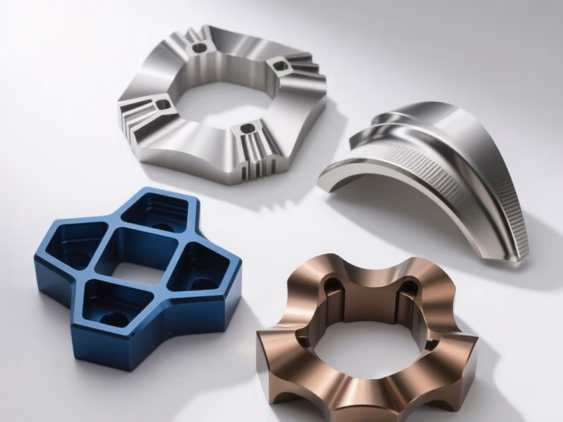 finitions de surface sur pièces métalliques