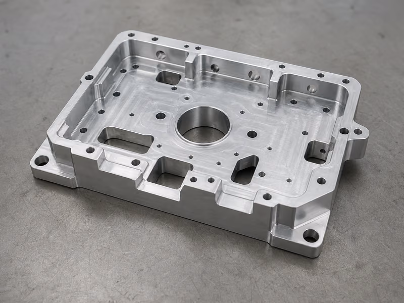 pièce aluminium préparée pour anodisation
