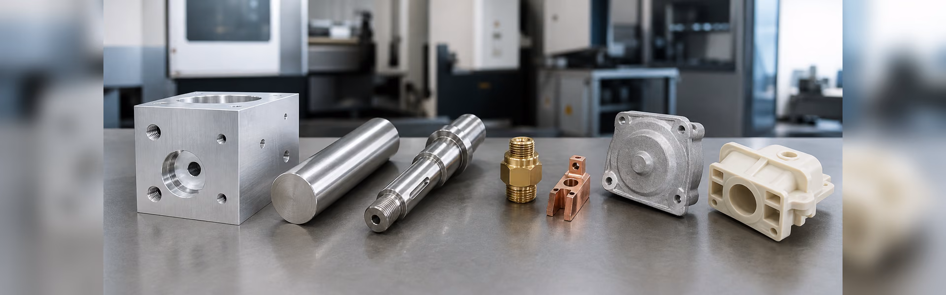 matériaux pour pièces usinées CNC