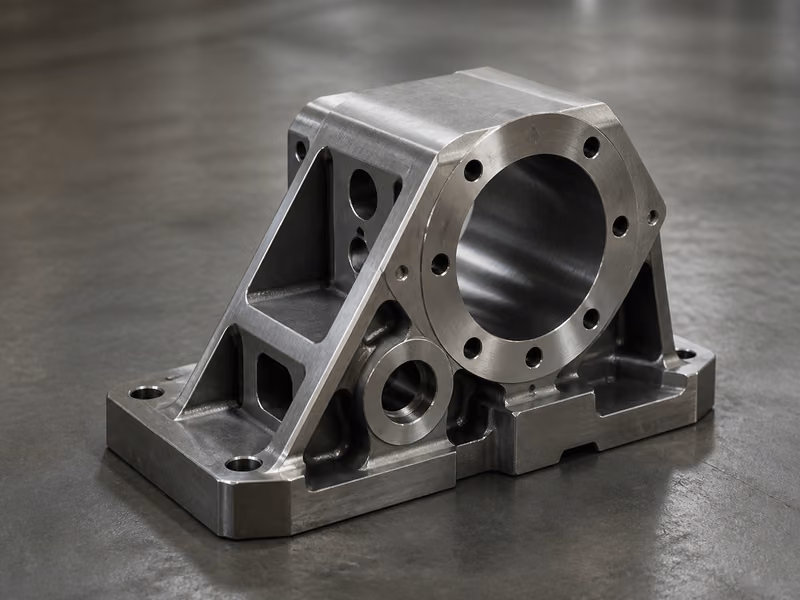 composant acier conçu pour usinage CNC
