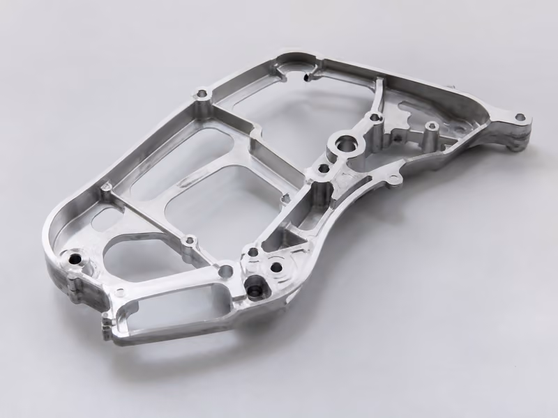 pièce aluminium CNC à paroi mince