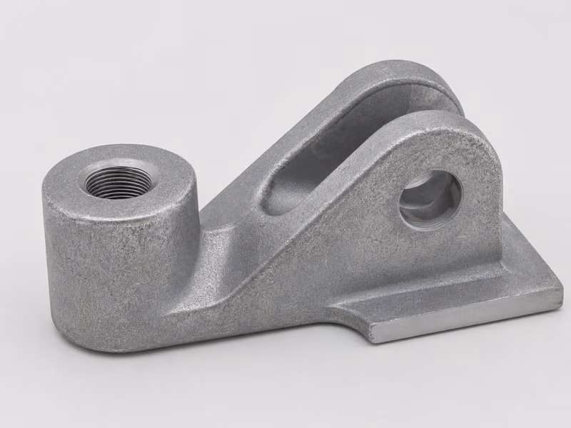 filetage usiné sur pièce moulée en Zamak