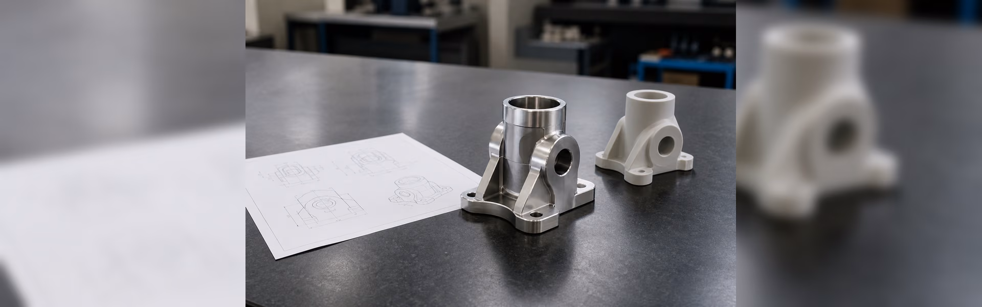 pièces sur plan pour fabrication industrielle