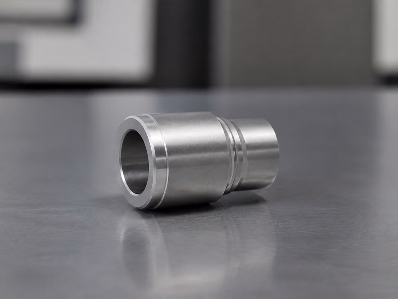 pièce tournée décolletée finie