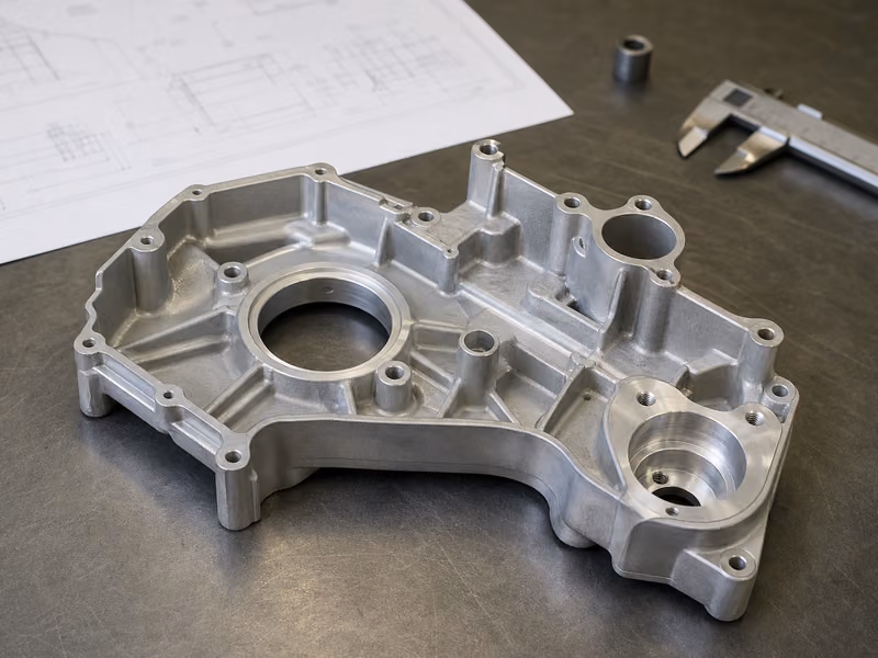 conception pièce aluminium moulée