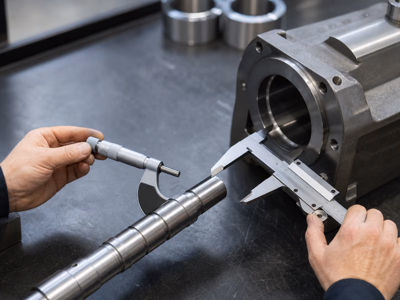 contrôle dimensionnel d’une pièce tournée CNC
