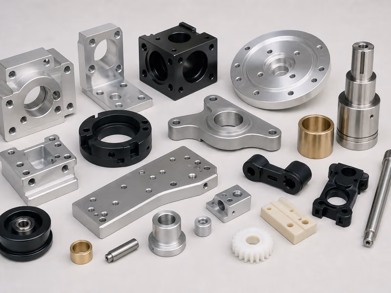 applications pièces usinées CNC