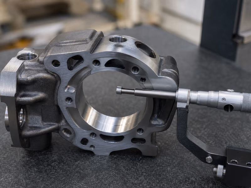 contrôle portee pièce CNC