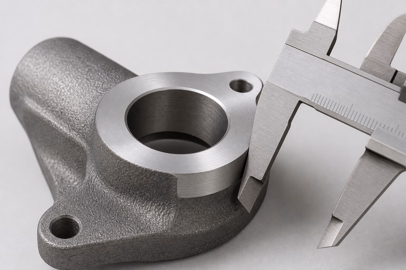 pièce moulée avec reprise d'usinage CNC sur surface de précision